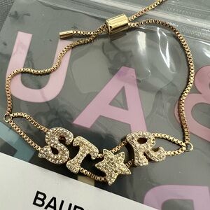 Baublebar Pave’ Bubble Slider STAR Women’s Bracelet